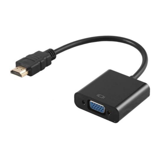 HDMI бұрылысы VGA түрлендіргіші Жоғары ажыратымдылықтағы кабель